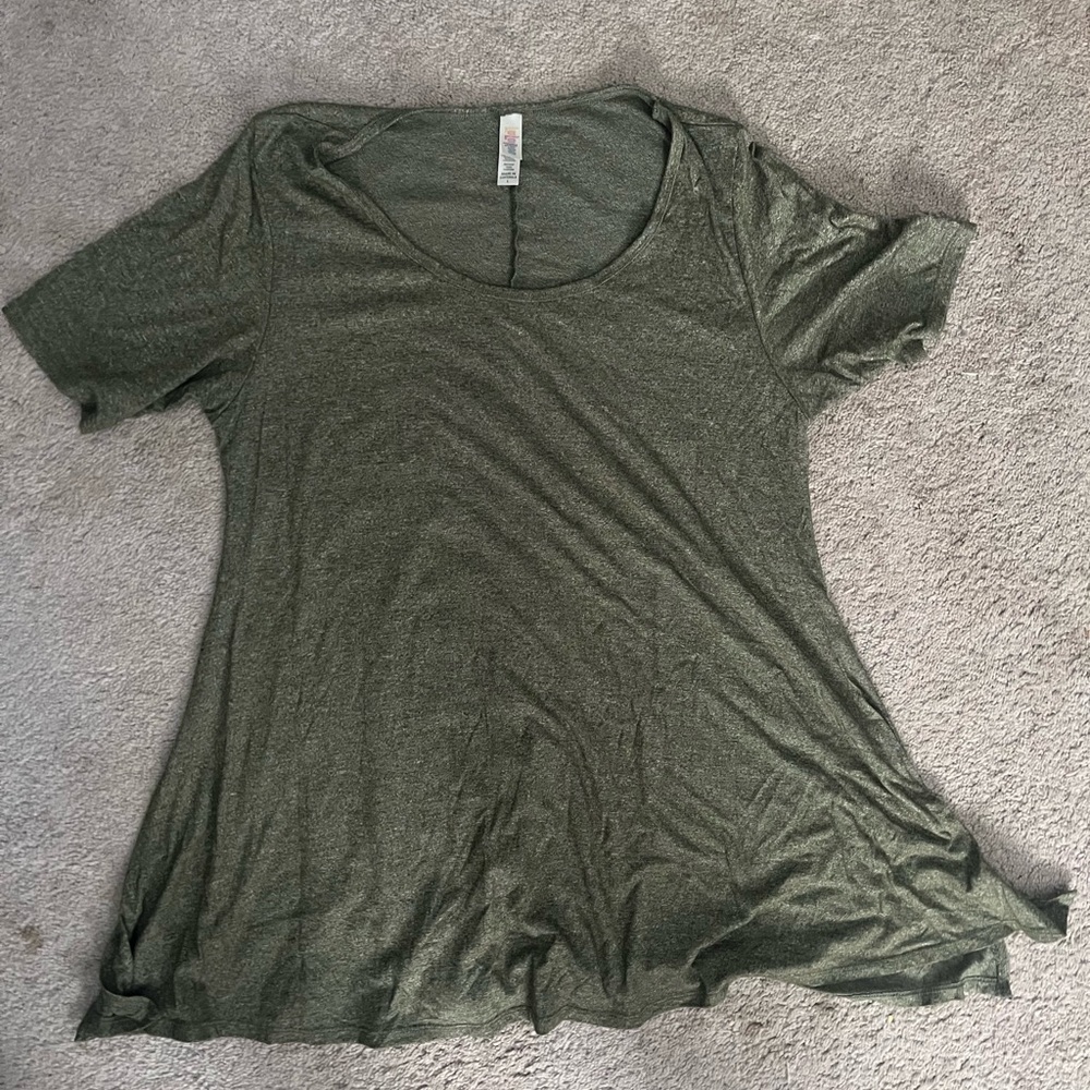 Lularoe green shirt